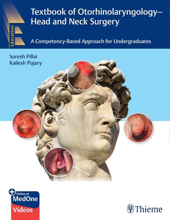 Actual product image Textbook of Otorhinolaryngology - Head and Neck Surgery (English, Kailesh Pujary, Suresh Pillai, 2024)