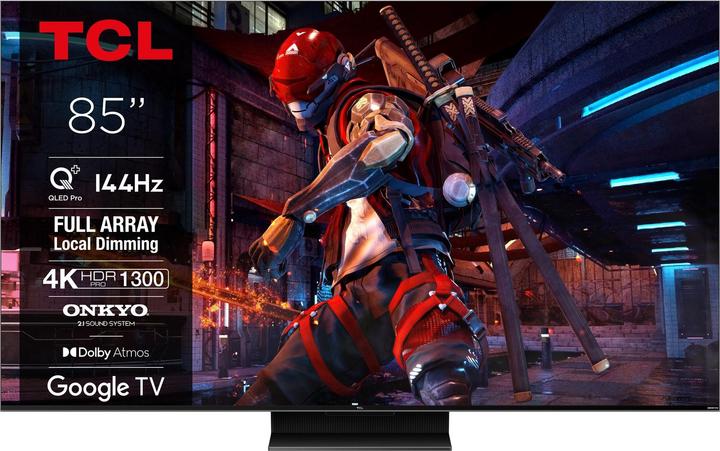 Actual product image TCL 85C745 (85", QLED, 4K, 2024)