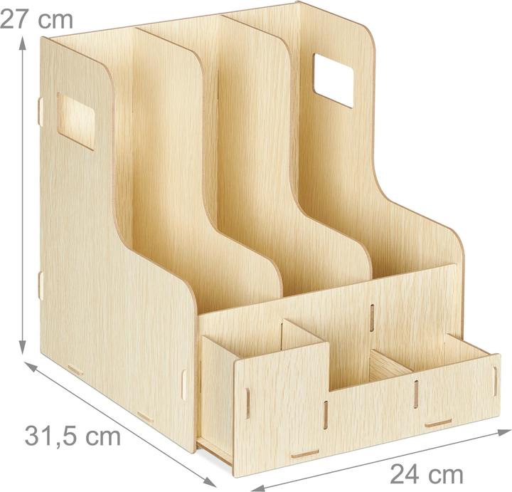 Produktbild Relaxdays Stehsammler (A4)