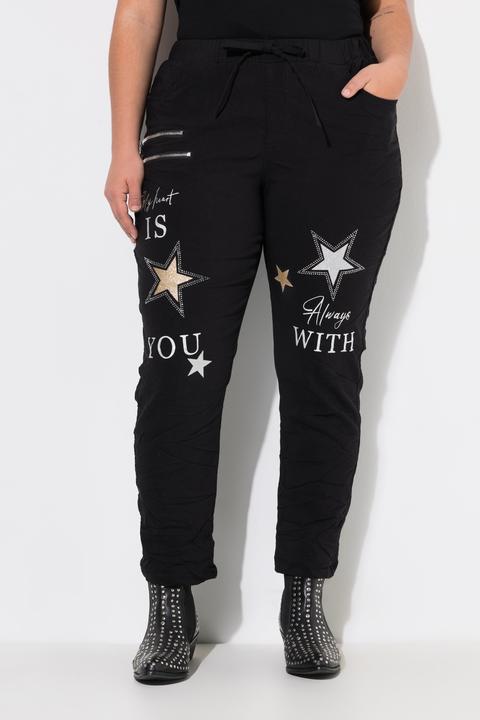 Actual product image Angel of Style Hose, Jogg-Style, Crash mit Sternendruck (46)