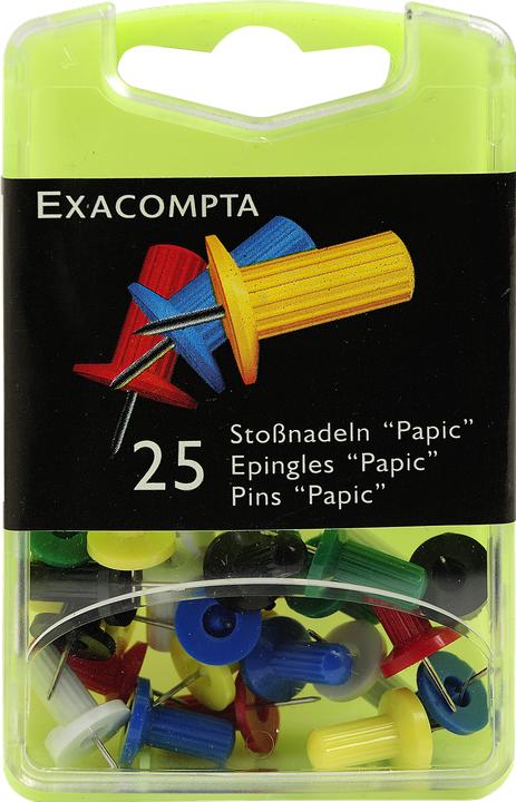 Exacompta Pinboard pins Ø 10 mm, multicolour (1x)