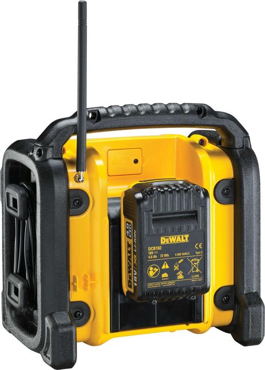 Actual product image DeWalt DCR020 (FM, DAB+)