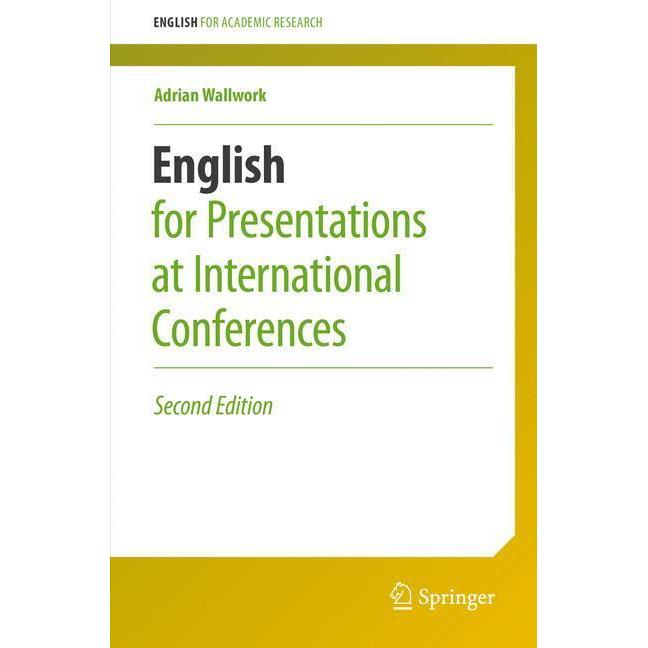 English for Presentations at International Conferences, Fachbücher von Adrian Wallwork