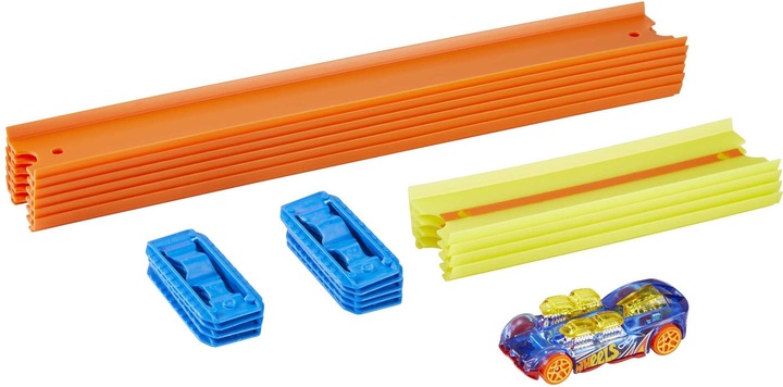 Image du produit Hot Wheels Coffret Piste Basique Track Builder Unlimited - Petite Voiture / Circuit - Dès 6 ans