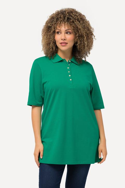 Actual product image Ulla Popken Pique Polo Shirt (62)