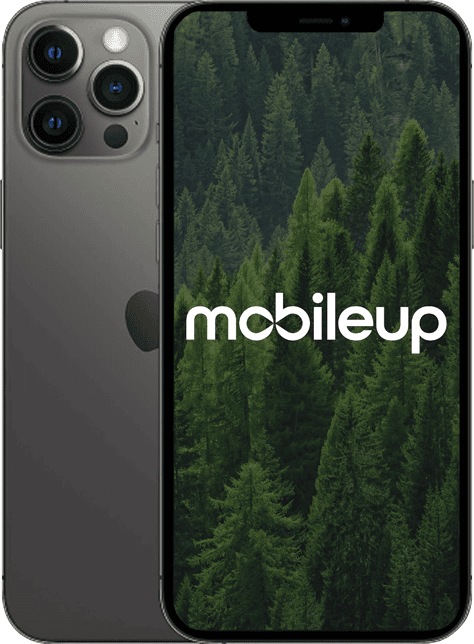 Produktbild mobileup iPhone 12 Pro Max (128 GB, Graphite, 6.70", 12 Mpx, SIM + eSIM, A / Wie neu)