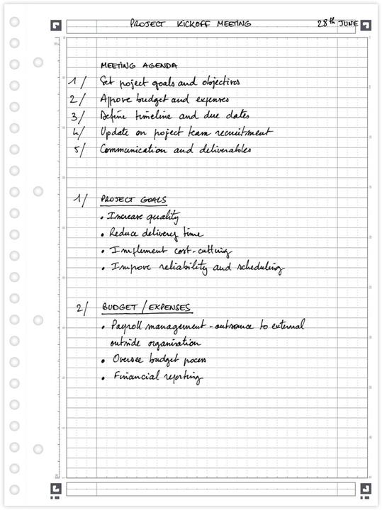 Valeurs nutritives et ingrédients Oxford International Collegeblock "MANAGERBOOK", DIN A4 (A4+, Blanc, Couverture rigide)