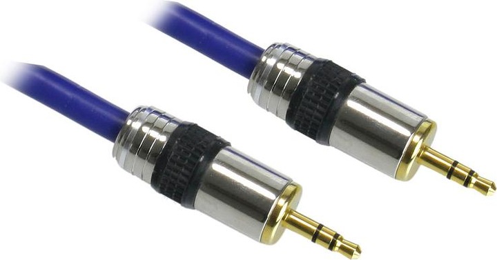 Produktbild InLine Klinke PREMIUM Audiokabel 10m PREMIUM Qualitaet 3,5mm St/St 10m Stereo vergoldete Kontakte... (10 m, 3.5mm Klinke (AUX))