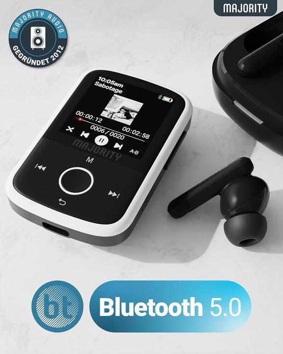 Immagine prodotto Majority MP3 Player Bluetooth mit Laufclip