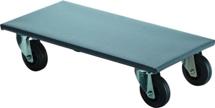 BS Rollen Transportrol Wiel Ø 125 mm 350 kg L600 mm B500 mm Massief rubber met antisliplaag (350 kg)