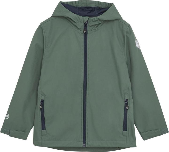 Produktbild Color Kids Softshelljacke light weight dark forest (98)