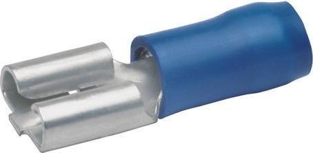 Produktbild Klauke Flachsteckhülse 1,5-2,5qmm 730 CuZn verzinnt Steckbreite 6,3mm 730