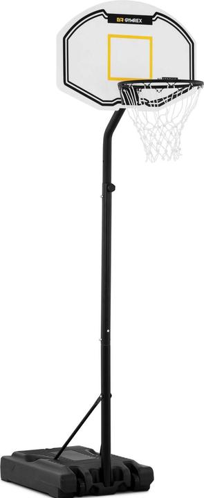 Immagine prodotto Gymrex Basketballkorb mit Ständer Basketballanlage wetterfest Korbanlage 190-260cm