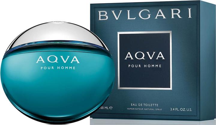 Actual product image Bulgari Bvlgari Aqva Pour Homme Eau De Toilette 100ml (Eau de toilette, 100 ml)