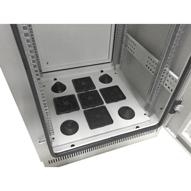 Thumbnail - EFB Elektronik Netzwerkschrank (10.86 HE, 19 Zoll Rack), Serverschrank, Grau