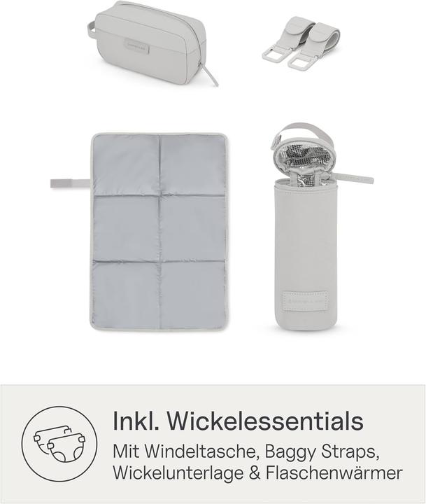 Produktbild Kapten & Son Laptoprugzak / Rugtas / Luiertas 15 Inch Vegan Lindby Grijs (18 l)