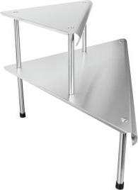 Image du produit Wenko Étagère d'angle de cuisine Massivo Duo - Argenté