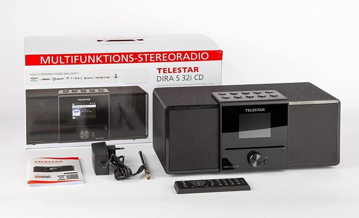 Immagine prodotto Telestar DIRA S 32i CD (DAB, VHF, FM, Web radio, Bluetooth, WiFi)