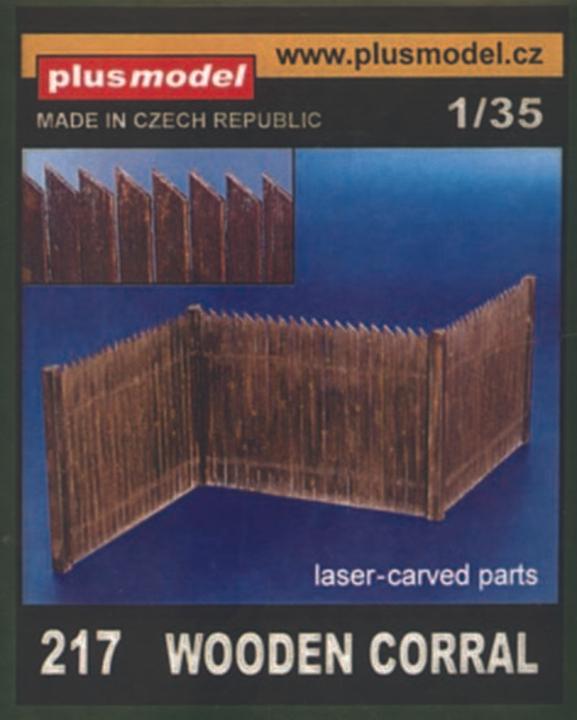 Produktbild Plus Model Lattenzaun aus echtem Holz