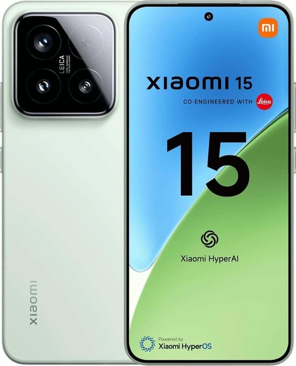 Produktbild Xiaomi 15 (512 GB, Green, 6.36", Dual SIM, 50 Mpx, 5G)