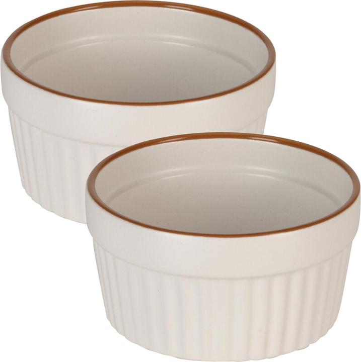 Produktbild Furber Auflaufform-Set 200 ml Rund, Sandweiss