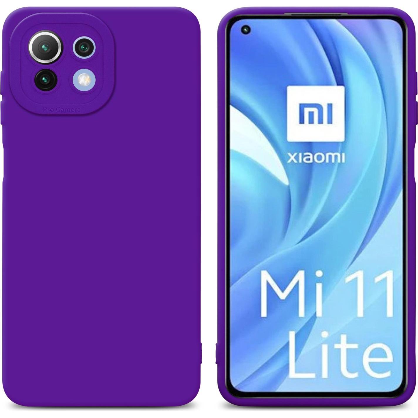 Cadorabo Hülle für Xiaomi Mi 11 LITE (4G / 5G) / 11 LITE NE im TPU Fluid LM162 Style (Xiaomi Mi 11 Lite, Xiaomi Mi 11 Li...