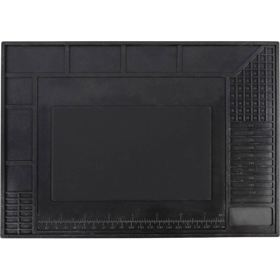 Thumbnail - Toolcraft AM-210 Lötmatte (L x B x H) 297 x 210 x 5 mm, Lötgerät Zubehör, Schwarz