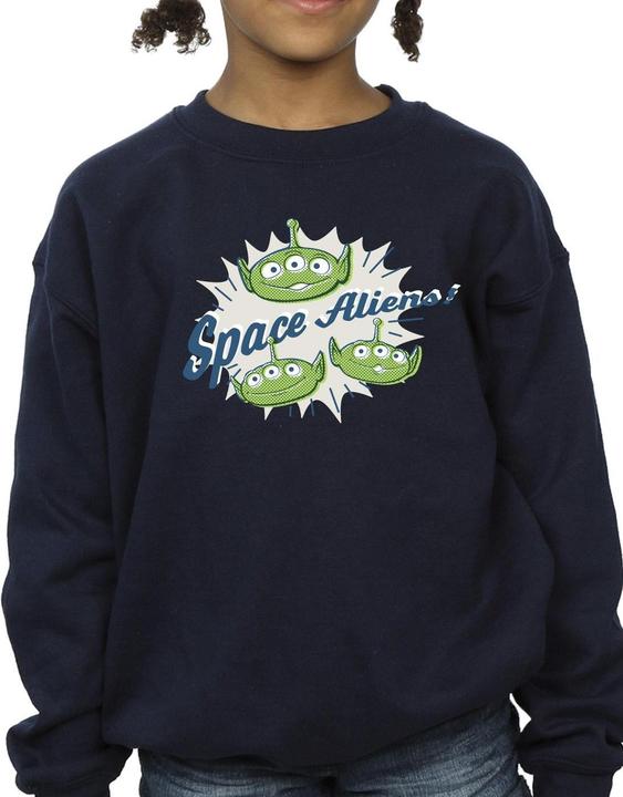 Produktbild Disney Toy Story Aliens Sweatshirt Mädchen (128)