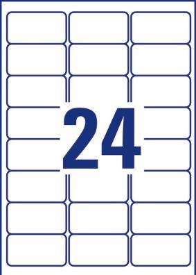 Actual product image Avery Kraft adhesive labels