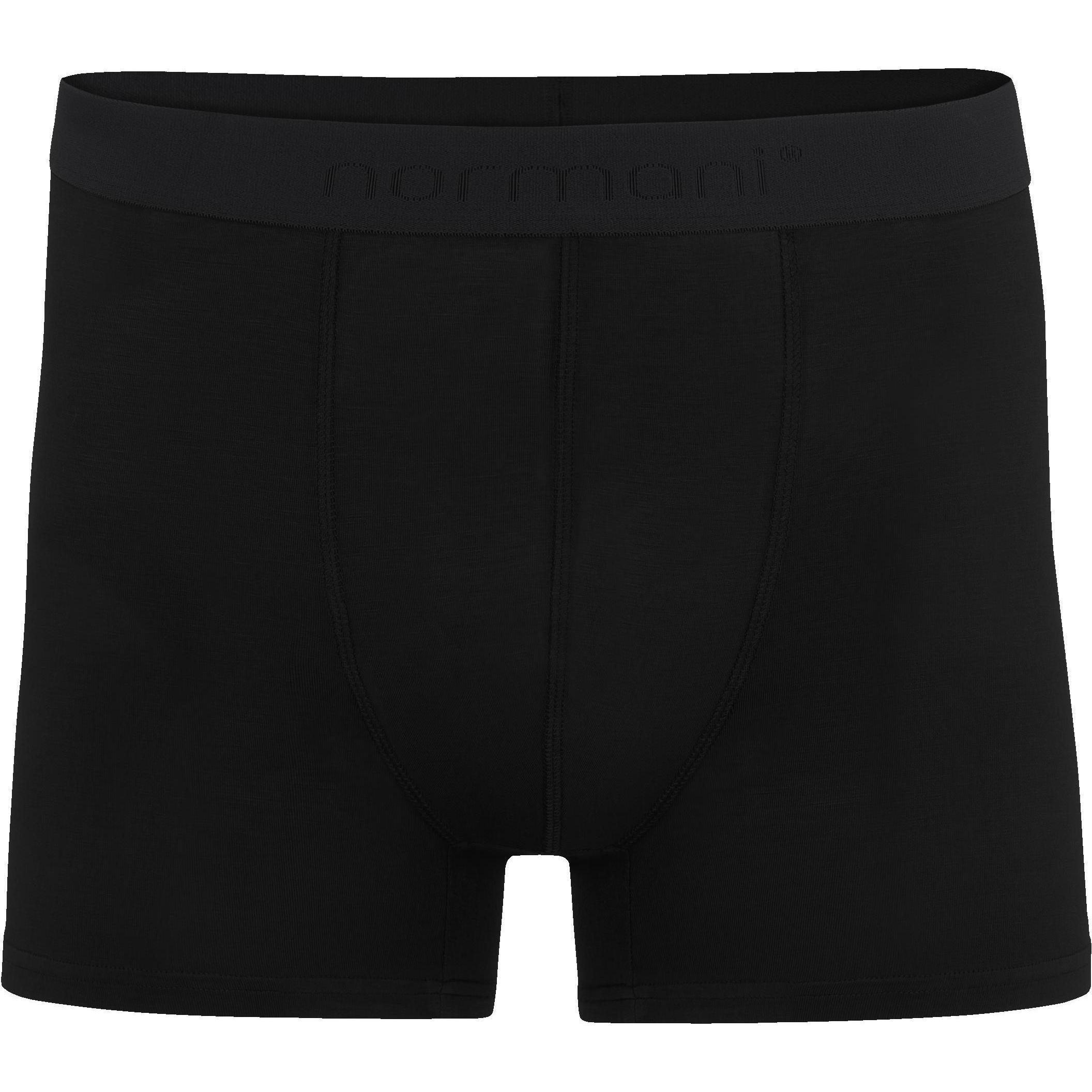 Thumbnail - Normani, Herren, Unterhosen, 12 Herren Bambus-Boxershorts, Schwarz, (S, 12er Pack)