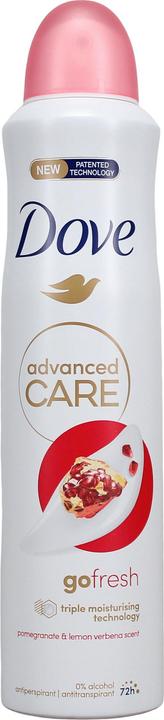 Image du produit Dove Go Fresh Pomegranate & Lemon Verbena (Spray, 250 ml)