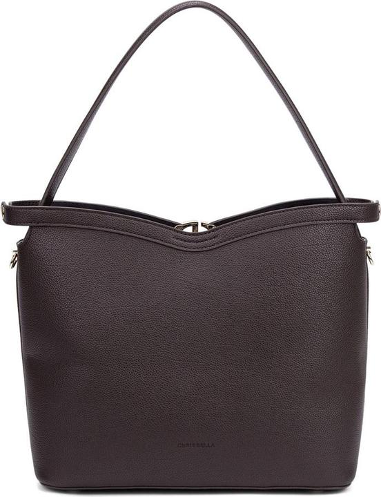 Produktbild Chrisbella Damen Schultertasche - Modell Seraphina Plus - 100% Polyurethan - 39.0 X 14.0 X 26.0 Cm