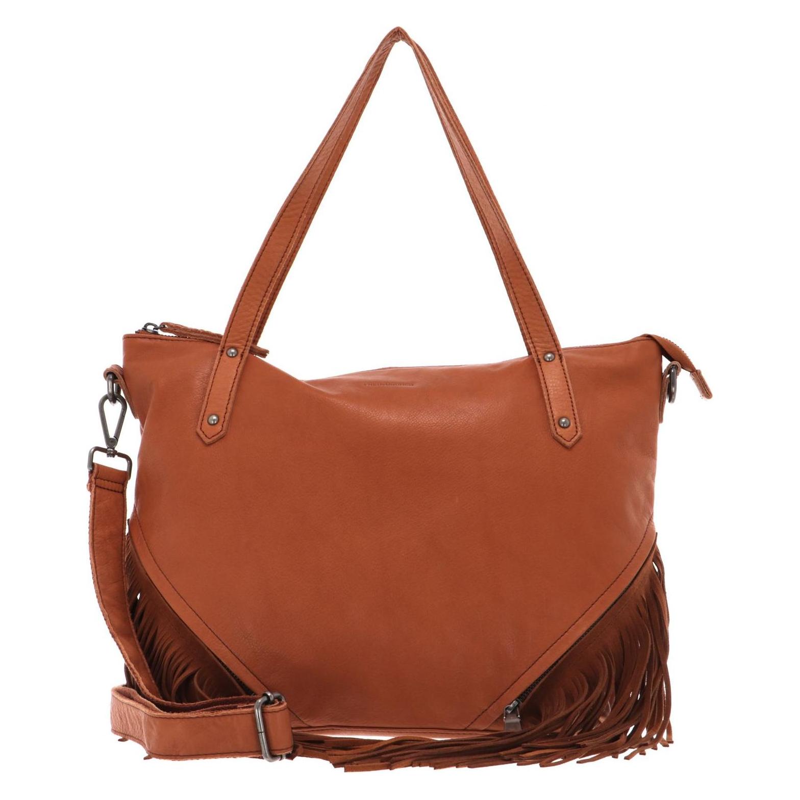 FredsBruder, Damen, Handtasche, Frim Collection Tin Shoulder Bag, Braun