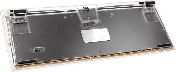 Image du produit Ducky One 3 Aura White TKL Clavier de jeu, RGB LED - Kailh Jellyfish Y (US) (US, Filaire)