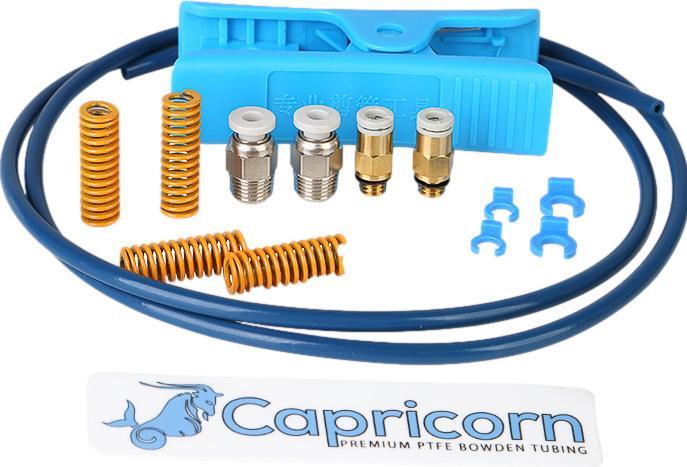 Produktbild Creality Capricorn Teflon Tube And Pneu Fittings 3d Zubehoer (Ersatzteile)