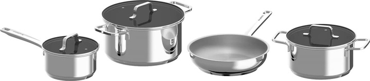 Actual product image BergHoff Helix (24 cm, Pot, Stainless steel)