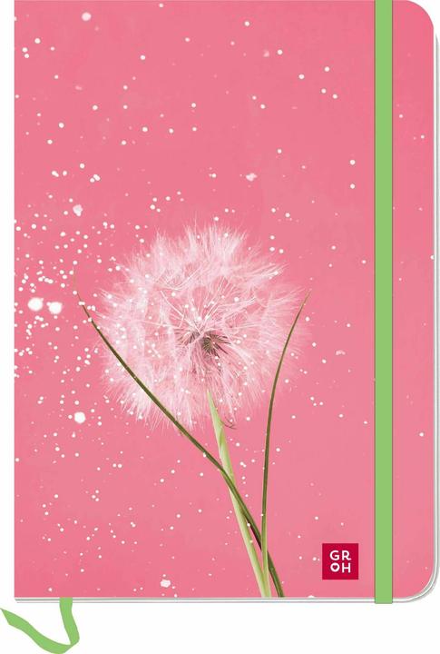 Produktbild Notizbuch Wünsche Pusteblume (A5, Gepunktet, Harter Einband)