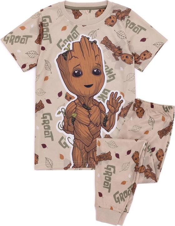 Actual product image Guardians of the Galaxy Boys I Am Groot All-Over Print Pyjama Set (128)