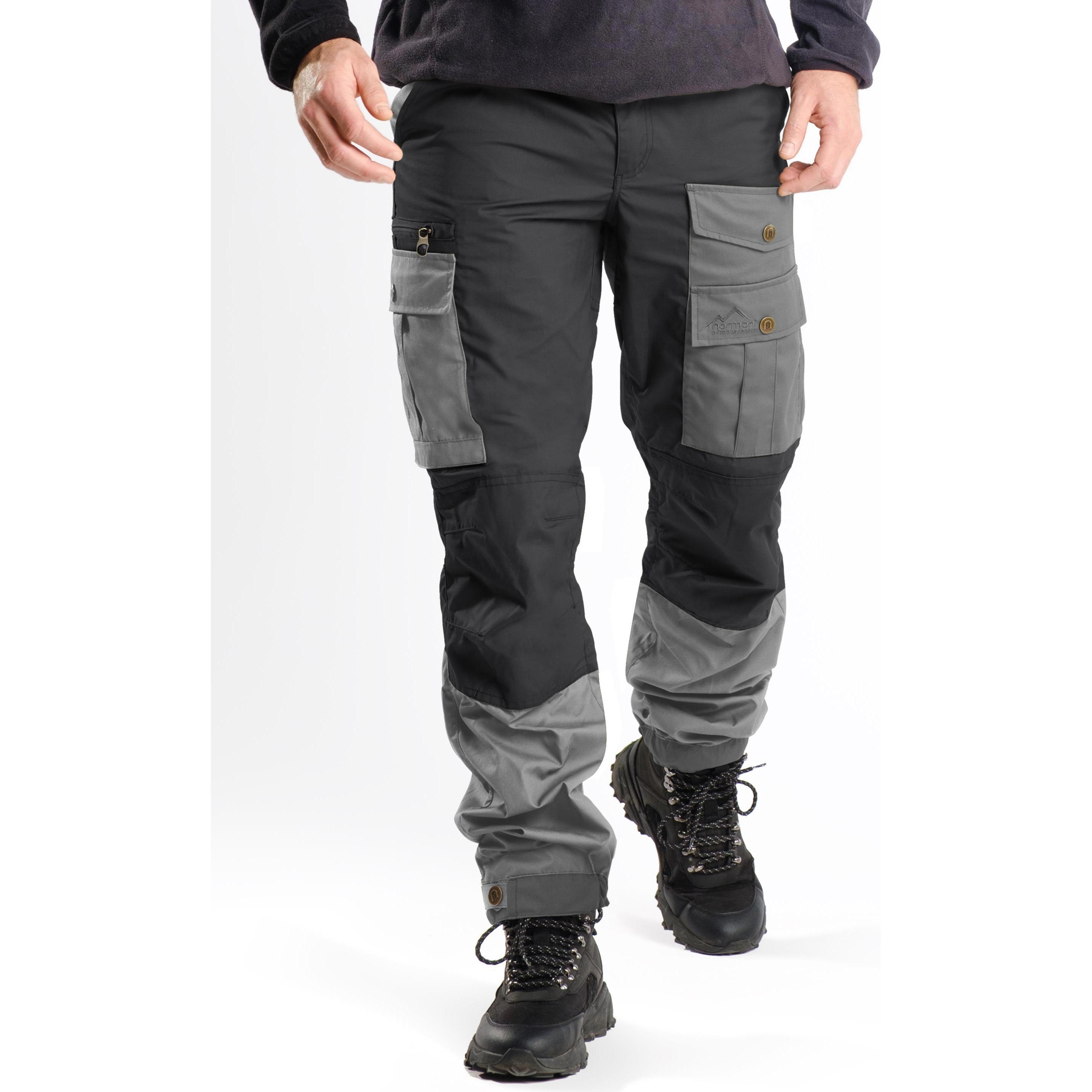 Normani, Herren, Outdoorhose, Herren Wanderhose - Outdoorhose (56), Grau, 56