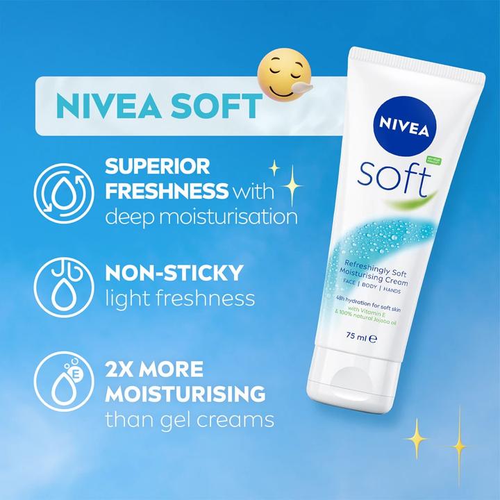 Produktbild NIVEA Fresh Moisturizer Soft (75 ml, Tagescreme)