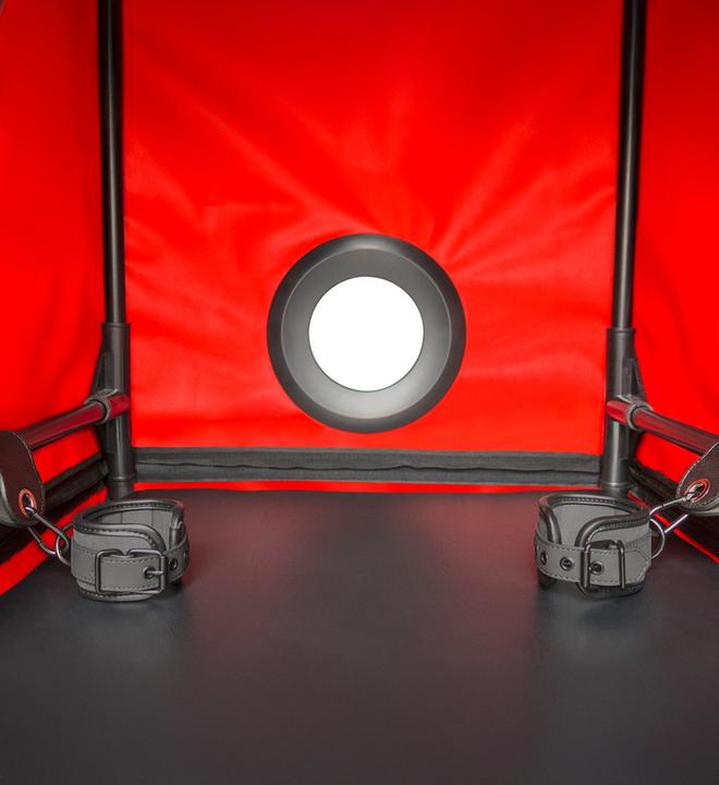 Produktbild Secret Dome â€“ Kink Club Cabina Bukkake Schwarz & Rot