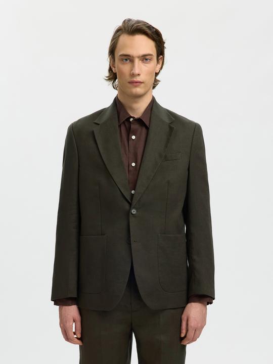 Produktbild Selected Regular Fit Leinen Blazer (50)