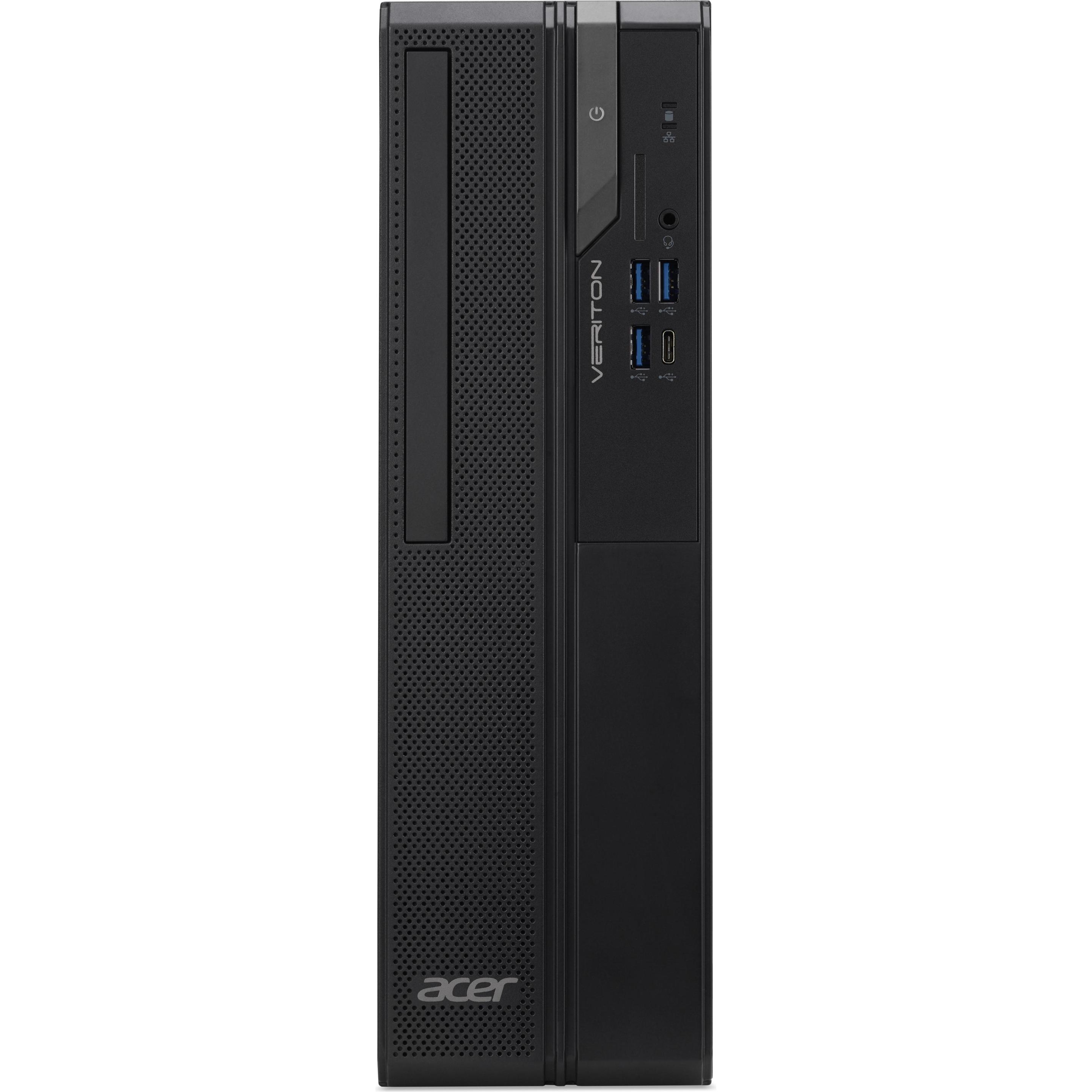 Acer Veriton X2720G I5456 Pro SFF/i5/16/512/W11P (512 GB, 16 GB), PC, Schwarz