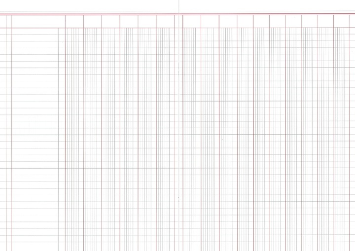 Produktbild Rnk Verlag Spaltenbuch, DIN A4, 16 Spalten (30 x)