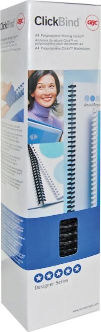 Actual product image GBC Click spine