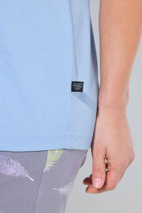 Produktbild Ulla Popken Pyjama, Federn, Rundhals, Halbarm (42, 44)