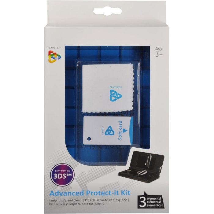 Playfect Kit Proteggi Schermo 3DS, Pellicola protettiva del dispositivo