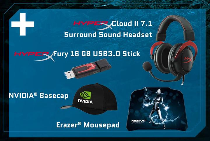 Actual product image Medion Erazer Limited Edition (960 GB, 32 GB, Intel Core i7-4790K)