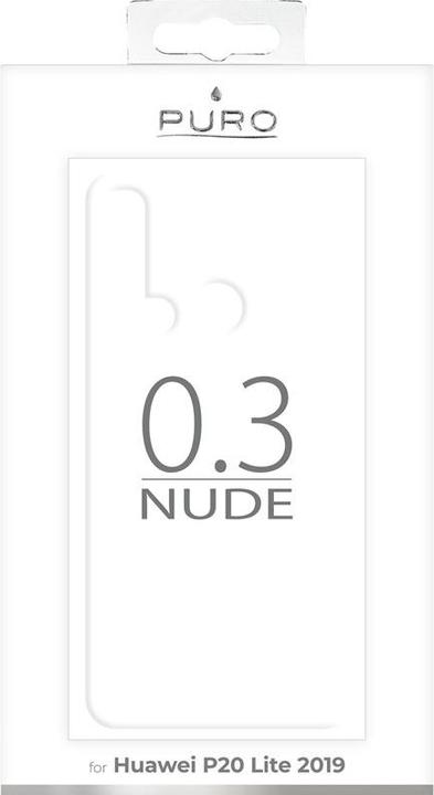Actual product image Puro 0.3 Nude - Case for Huawei P20 Lite (2019) 6.4 inches (clear) (Huawei P20 Lite (2019))