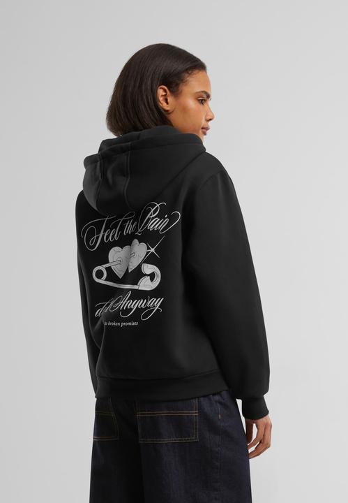 Actual product image Miss Tee Feel The Pain Ladies Fluffy Zip Hoody - 185287 (XL)